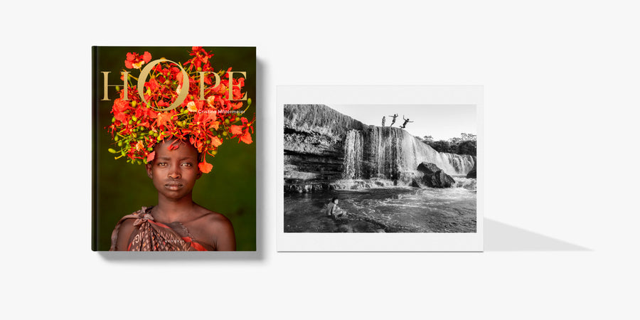 Book + 24 × 30 cm print