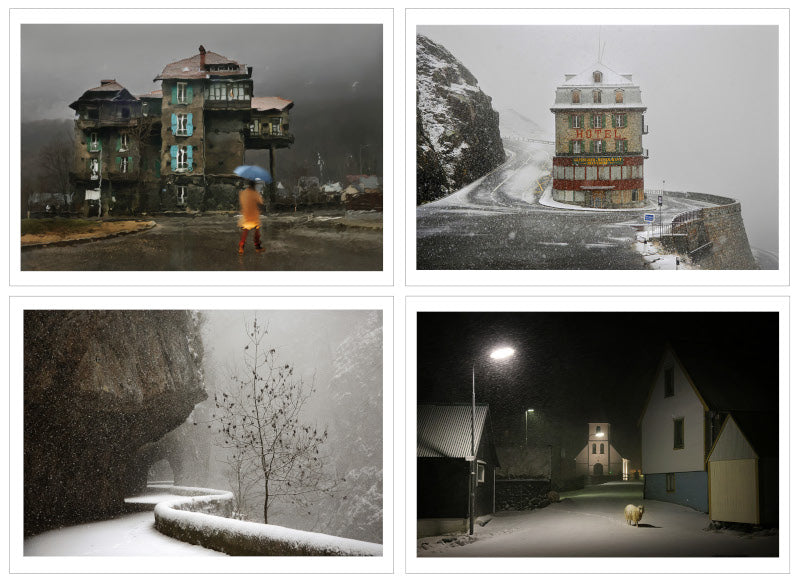 4 postcards 13x18cm