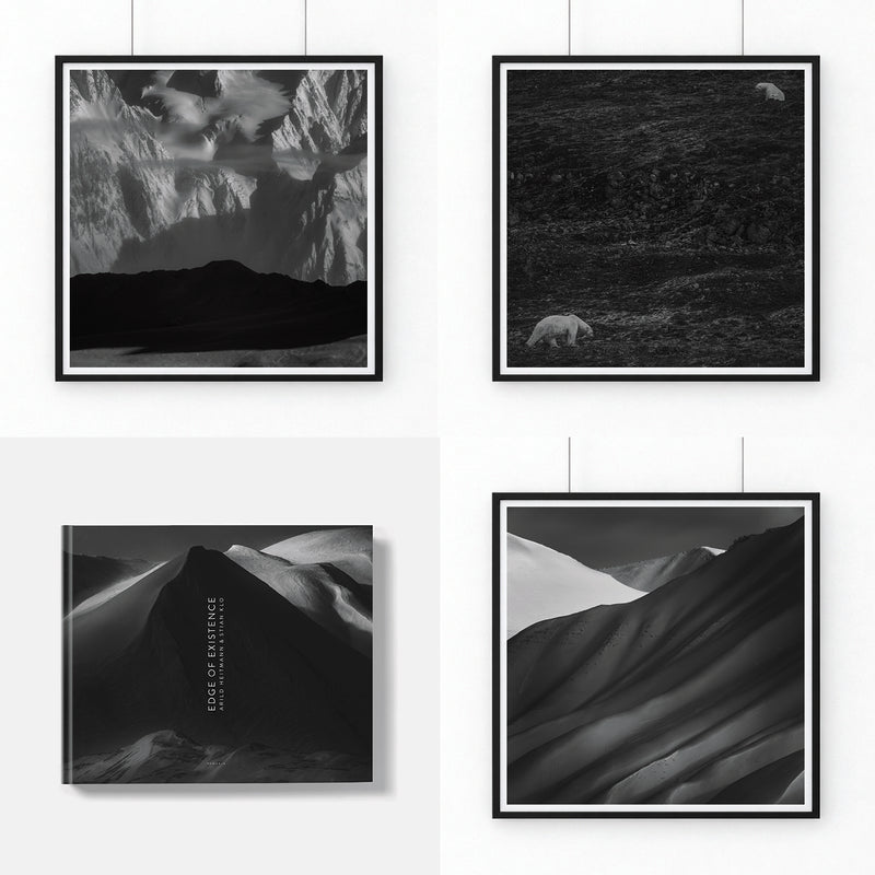 The Book + Art Print 50x50