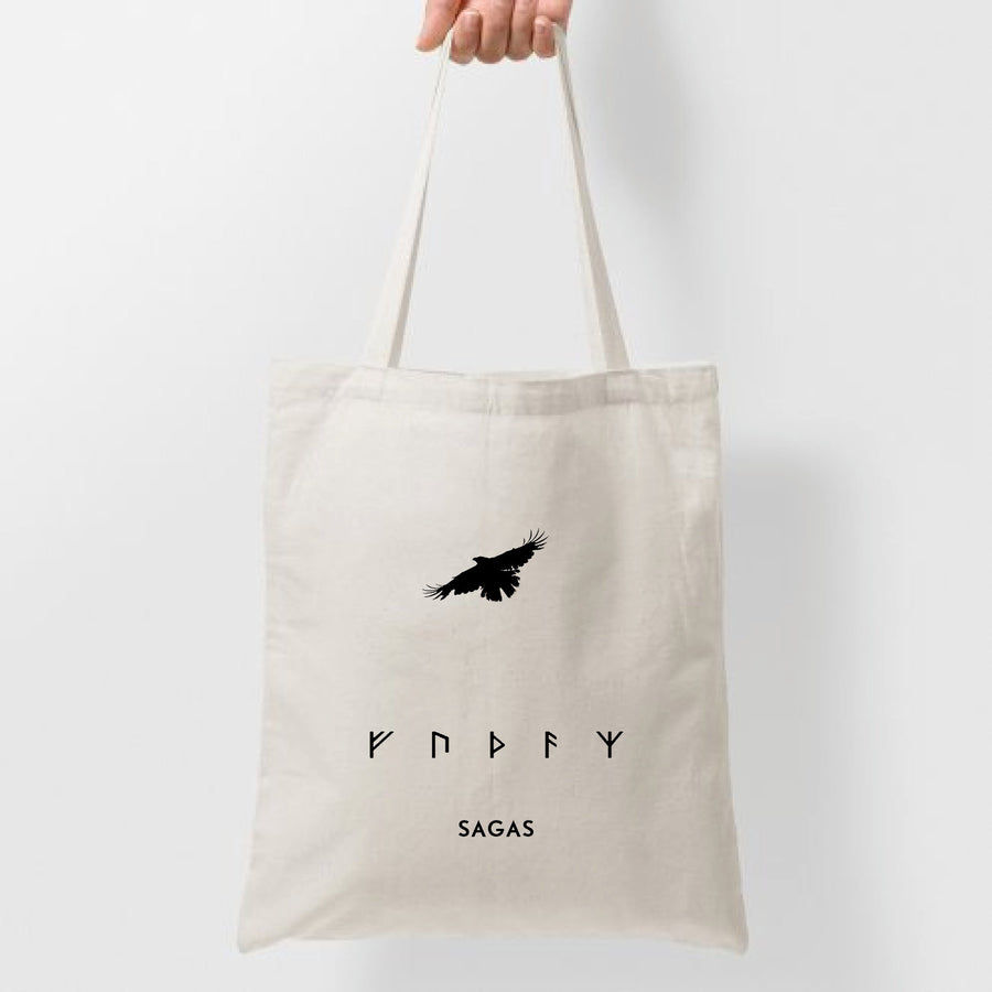 The original SAGAS Tote Bag 100% natural cotton 140g/m2